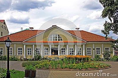 Vankovichs house in Minsk, Belarus Editorial Stock Photo